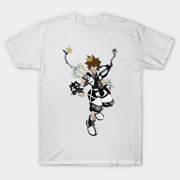 Sora Final Form Crown T-Shirt by DeLyss-Iouz